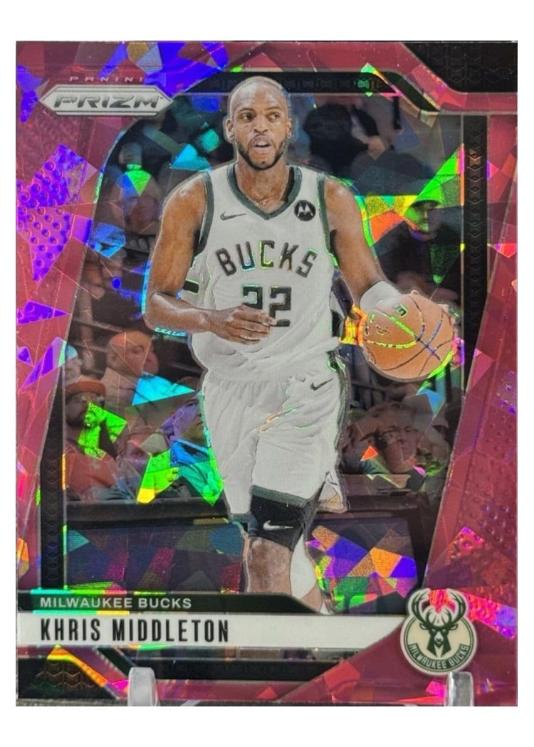 2024-25 Panini Prizm Base Set Khris Middleton #153 card