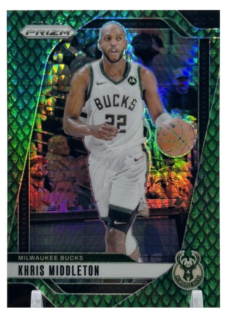 2024-25 Panini Prizm Base Set Khris Middleton #153 card