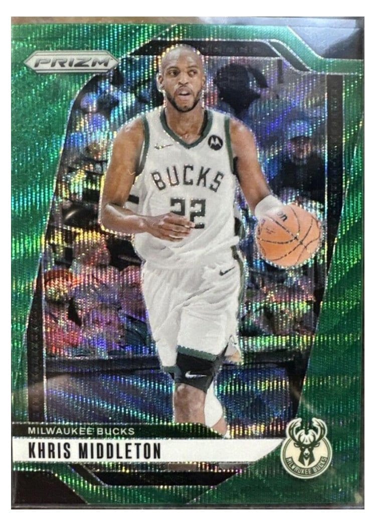 2024-25 Panini Prizm Base Set Khris Middleton #153 card