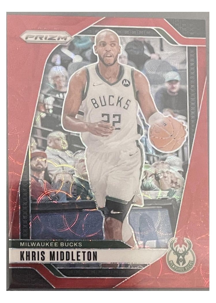 2024-25 Panini Prizm Base Set Khris Middleton #153 card