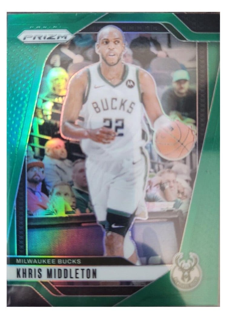 2024-25 Panini Prizm Base Set Khris Middleton #153 card