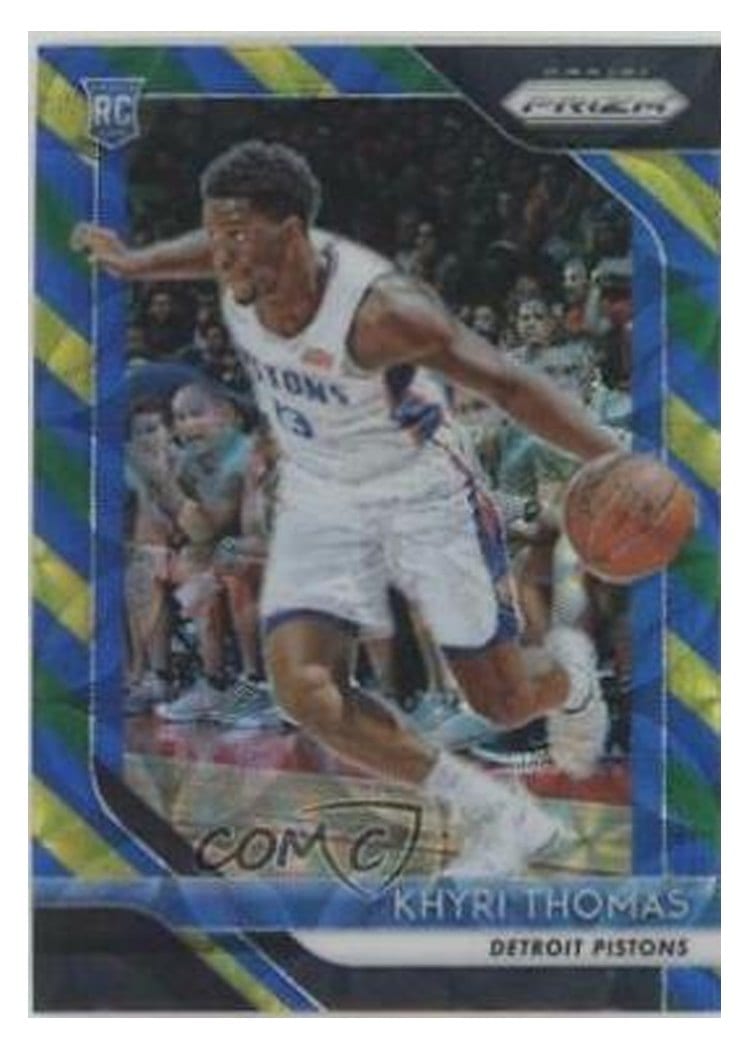 2018-19 Panini Prizm Base Set Khyri Thomas #122 card