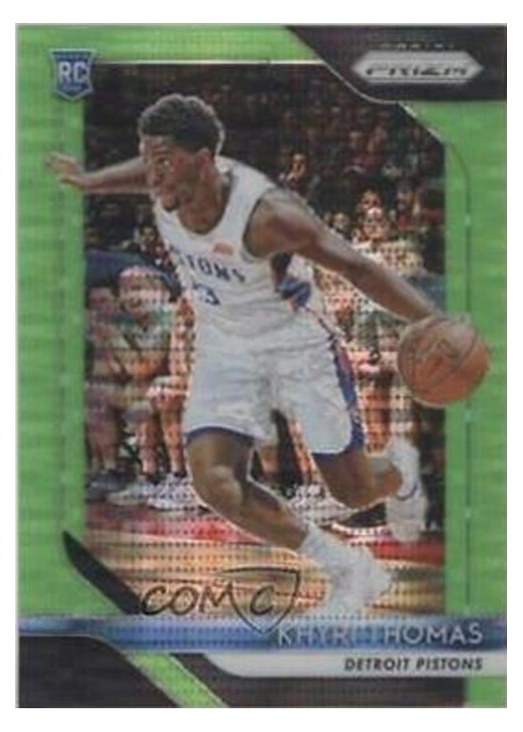 2018-19 Panini Prizm Base Set Khyri Thomas #122 card