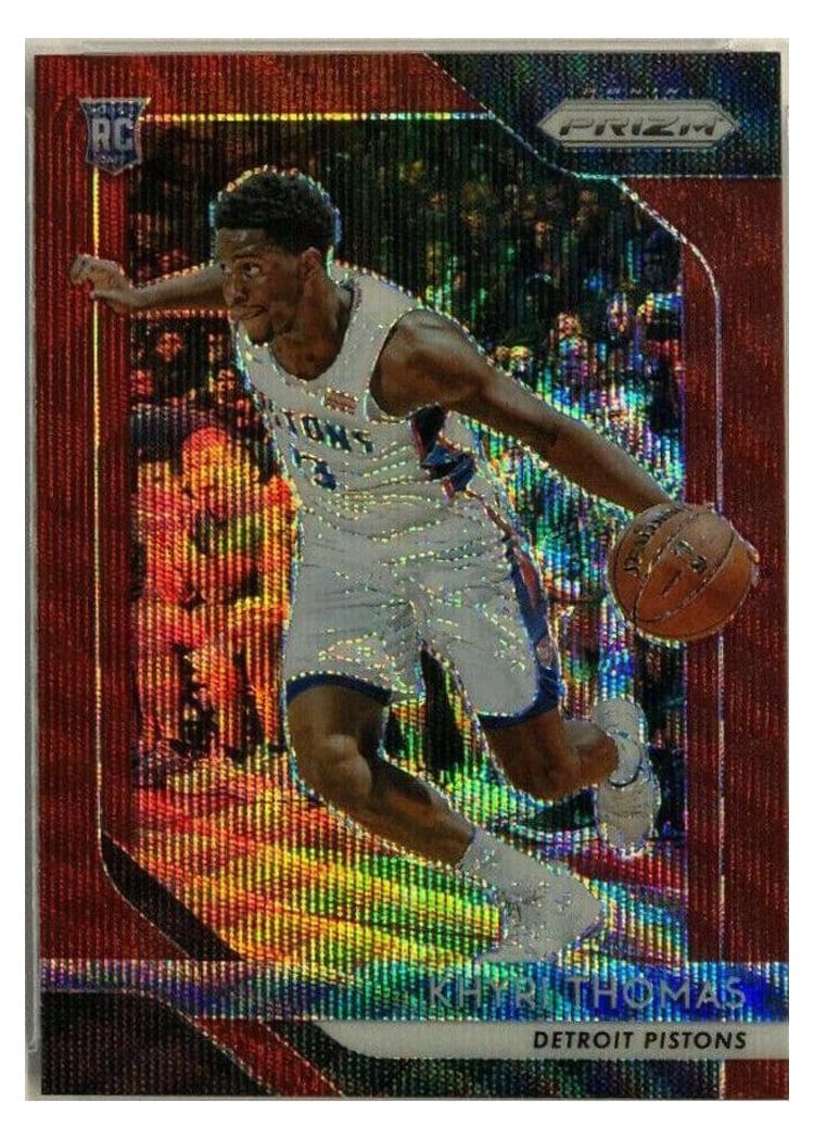 2018-19 Panini Prizm Base Set Khyri Thomas #122 card