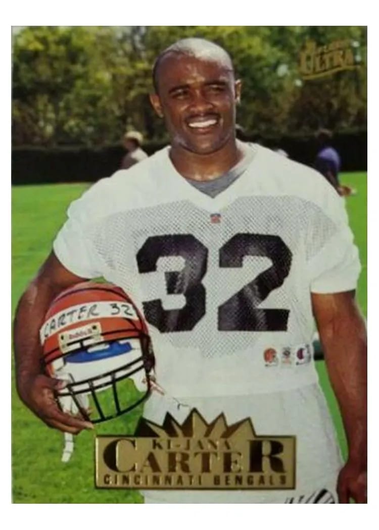 1995 Ultra Ki Jana Carter #51 card