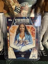 2025 Topps Exalted WWE Wrestling Streamline Signatures Kiana James #STS-KJM card