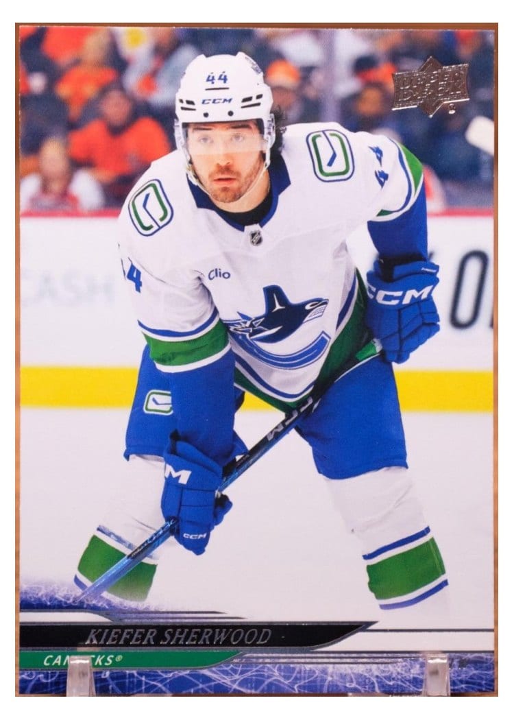 2024-25 Upper Deck Base Set Kiefer Sherwood #635 card