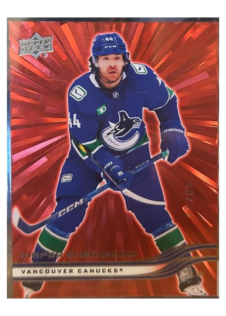 2025-26 Upper Deck Base Set Kiefer Sherwood #174 card