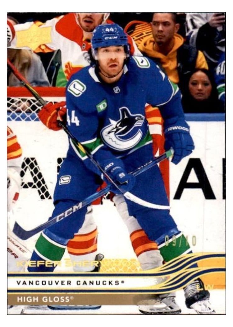 2025-26 Upper Deck Base Set Kiefer Sherwood #174 card