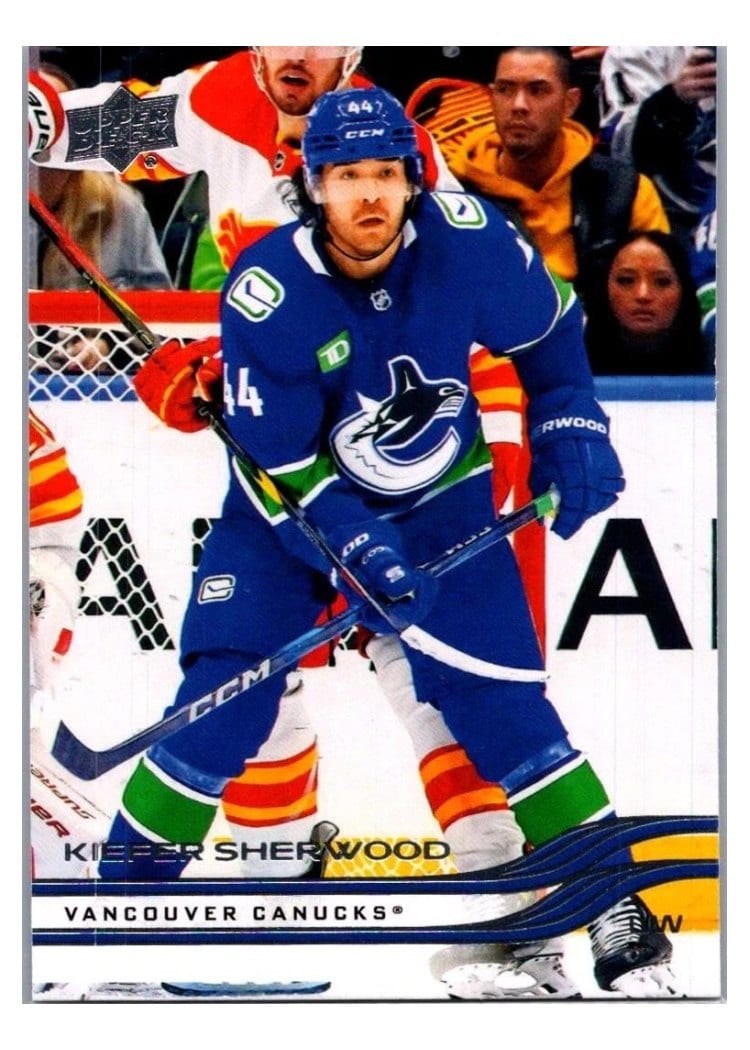 2025-26 Upper Deck Base Set Kiefer Sherwood #174 card