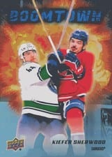 2025-26 Upper Deck Boomtown Kiefer Sherwood #BT-12 card