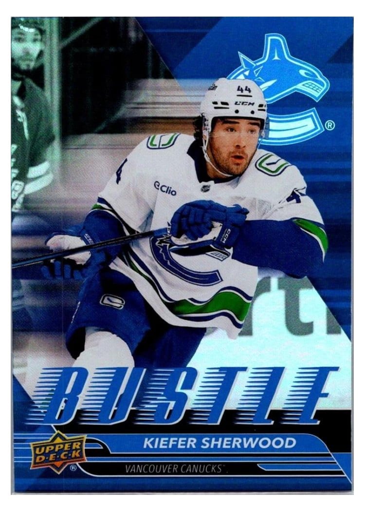 2025-26 Upper Deck Bustle Kiefer Sherwood #B-11 card