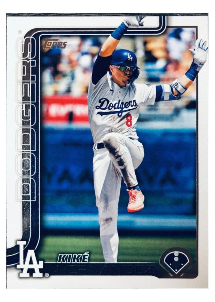 2025 Topps Base Set Kiké Hernández #201 card