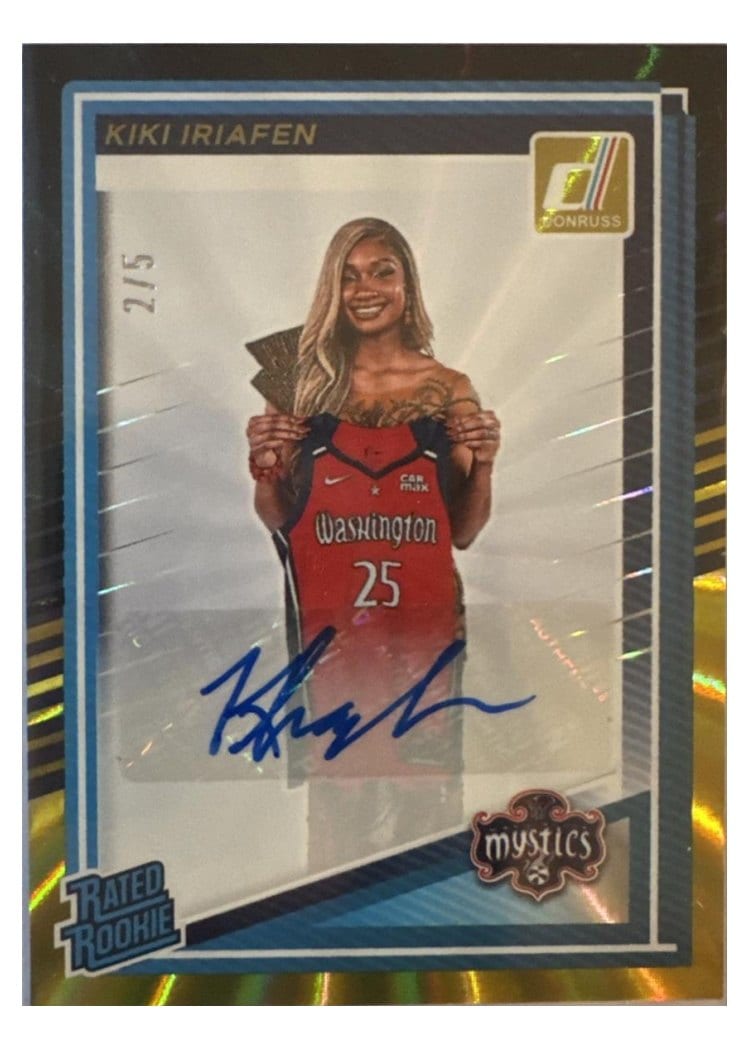 2025 Panini Donruss WNBA Kiki Iriafen #94 card
