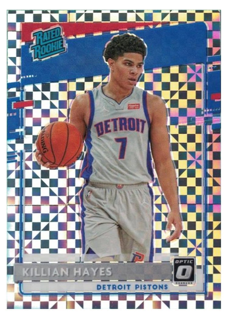2020-21 Donruss Optic Base Set Killian Hayes #157 card