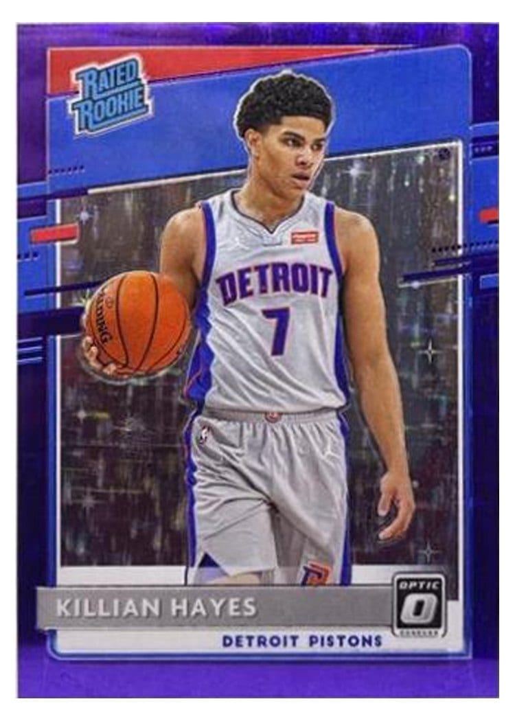 2020-21 Donruss Optic Base Set Killian Hayes #157 card
