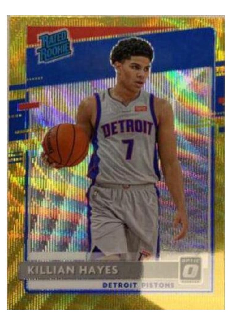 2020-21 Donruss Optic Base Set Killian Hayes #157 card