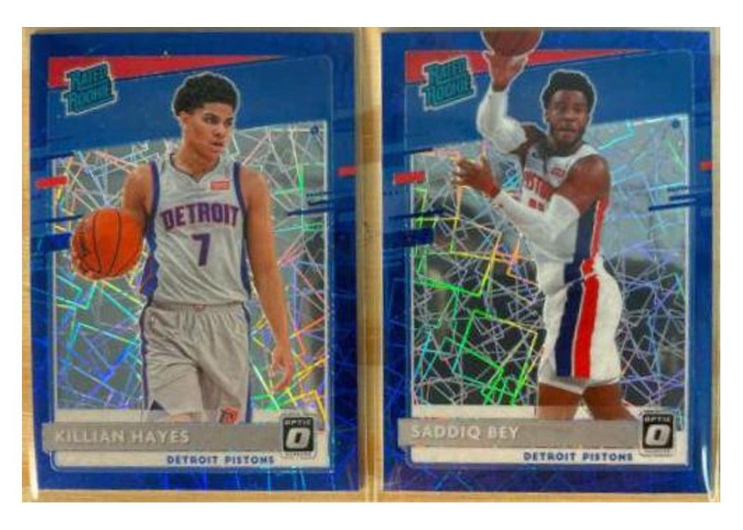 2020-21 Donruss Optic Base Set Killian Hayes #157 card