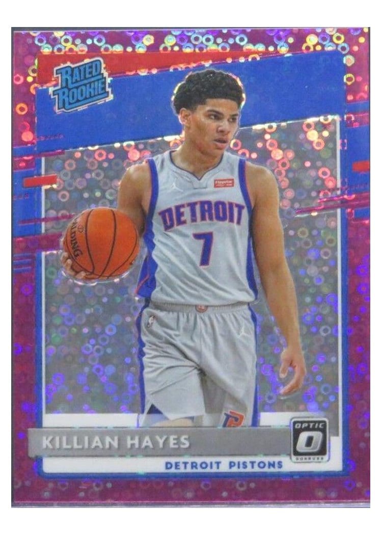 2020-21 Donruss Optic Base Set Killian Hayes #157 card