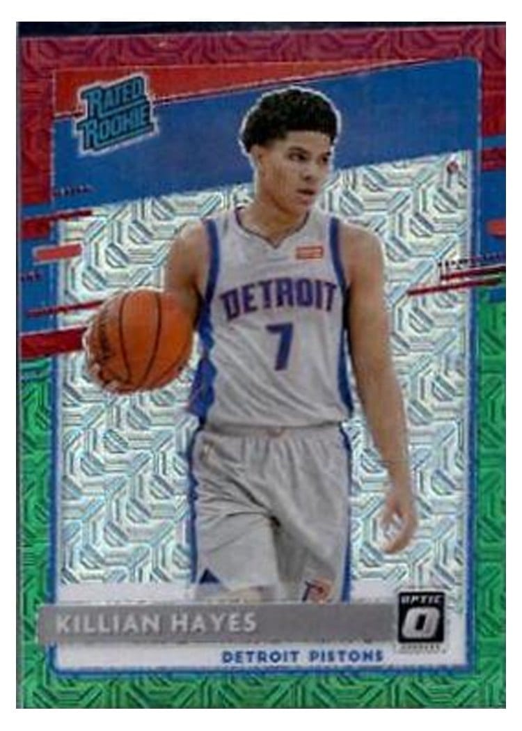 2020-21 Donruss Optic Base Set Killian Hayes #157 card