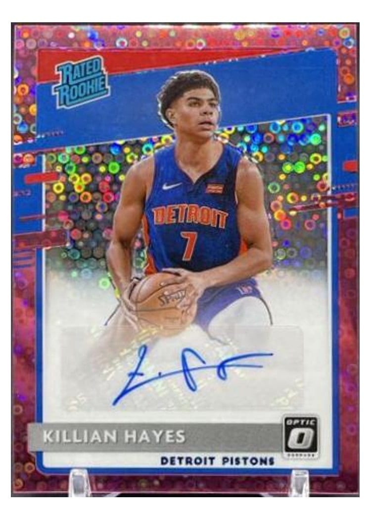 2020-21 Donruss Optic Base Set Killian Hayes #157 card