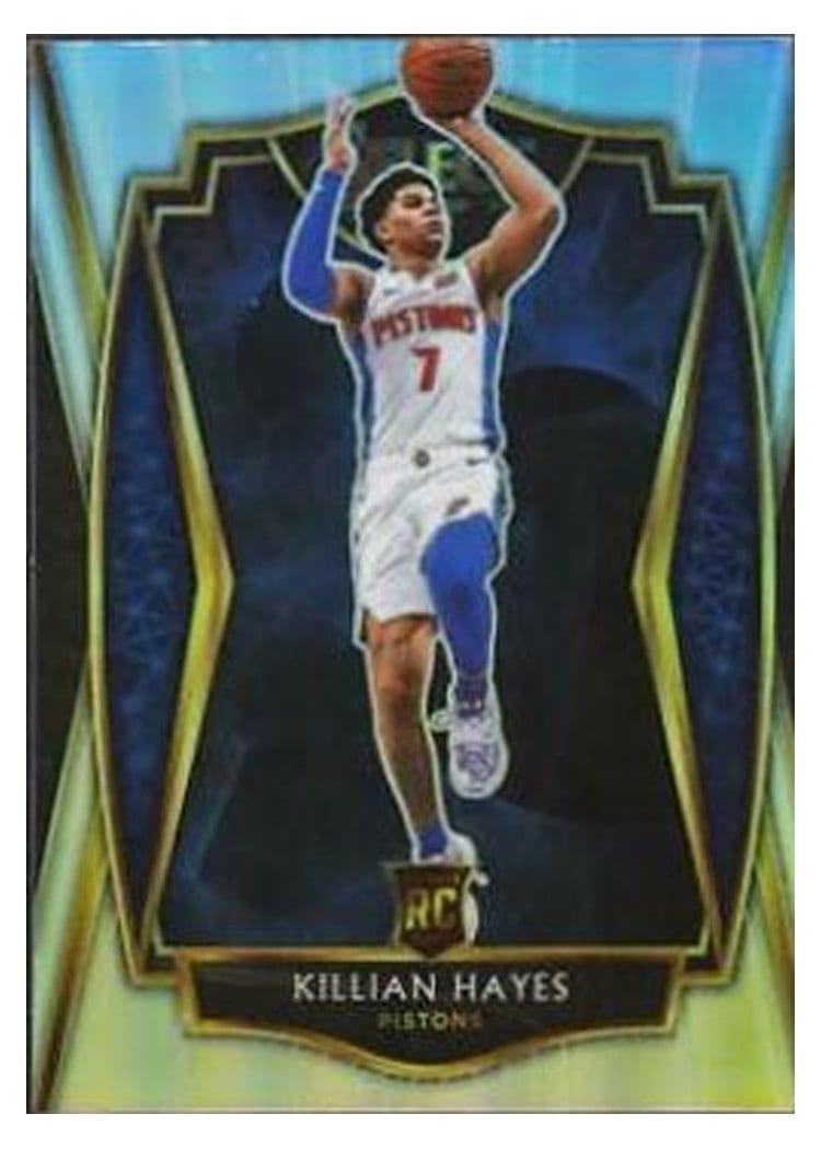 2020-21 Panini Select Base Set Killian Hayes #181 card