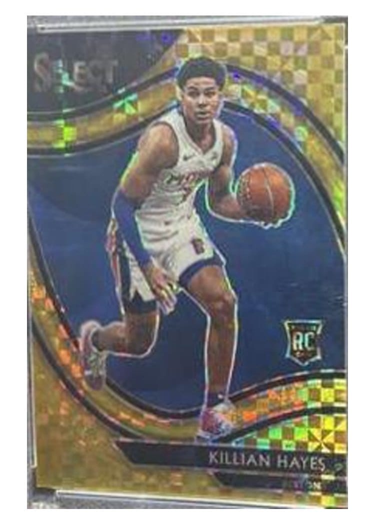 2020-21 Panini Select Base Set Killian Hayes #294 card