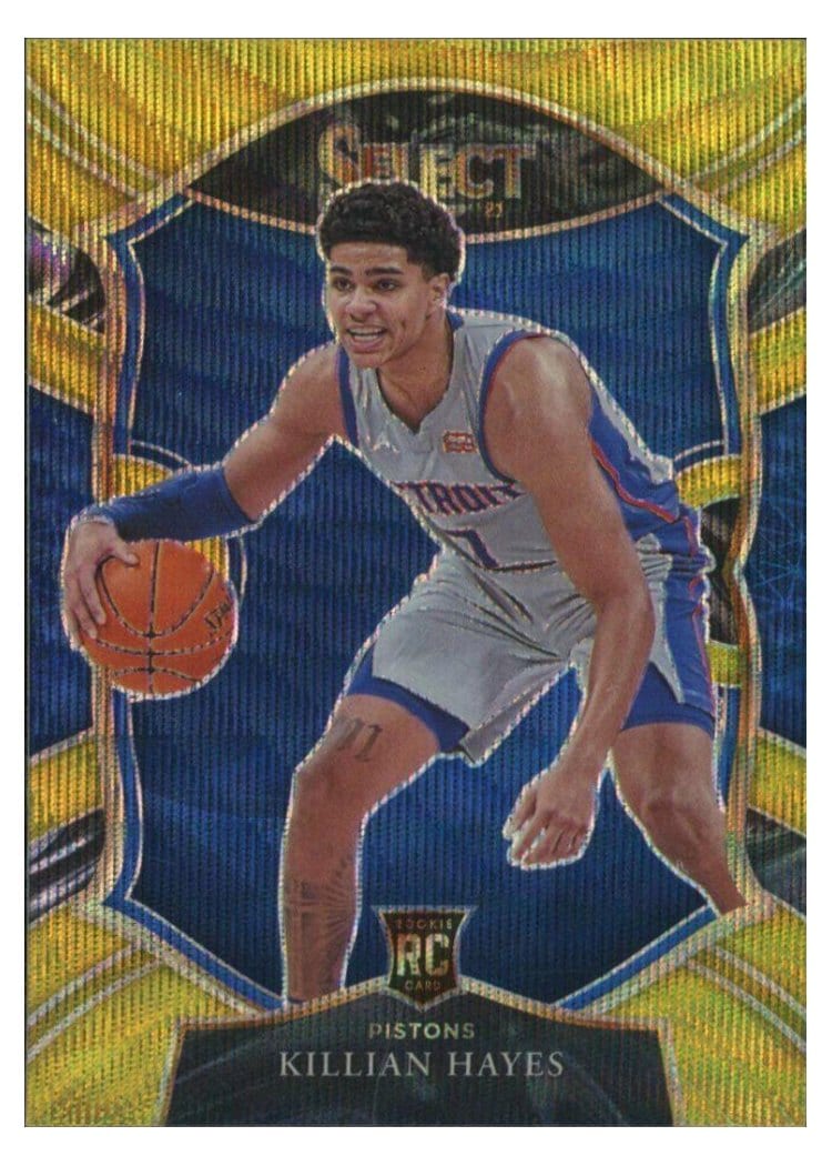 2020-21 Panini Select Base Set Killian Hayes #67 card