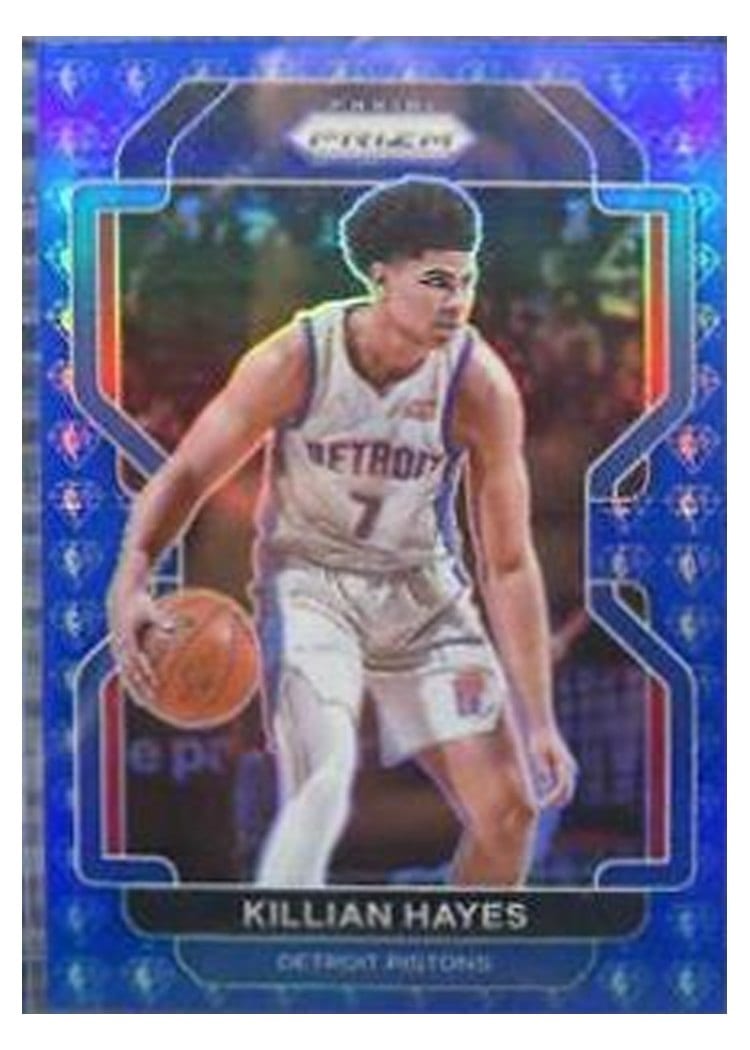 2021-22 Panini Prizm Base Set Killian Hayes #101 card