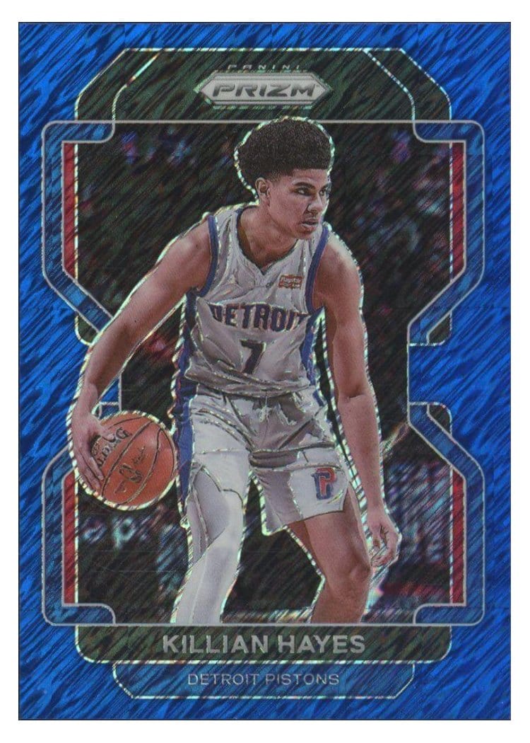 2021-22 Panini Prizm Base Set Killian Hayes #101 card