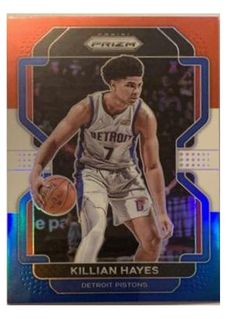 2021-22 Panini Prizm Base Set Killian Hayes #101 card