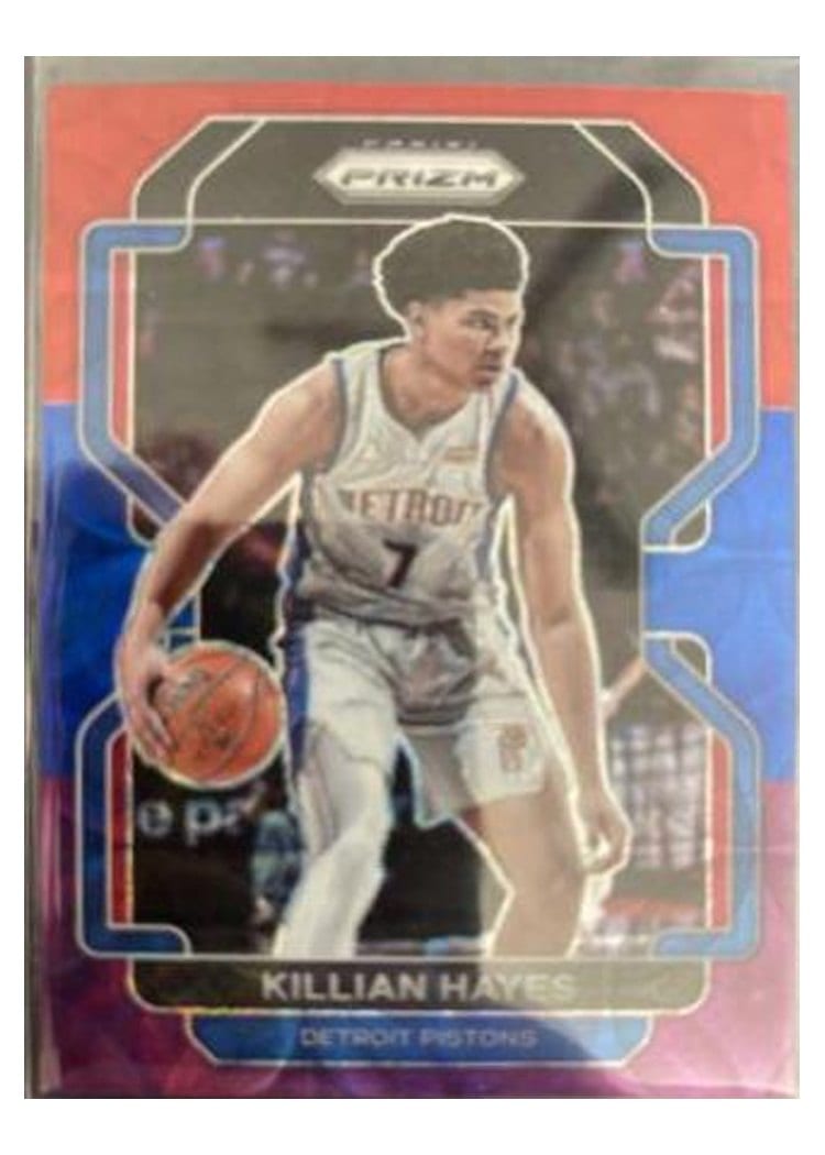 2021-22 Panini Prizm Base Set Killian Hayes #101 card