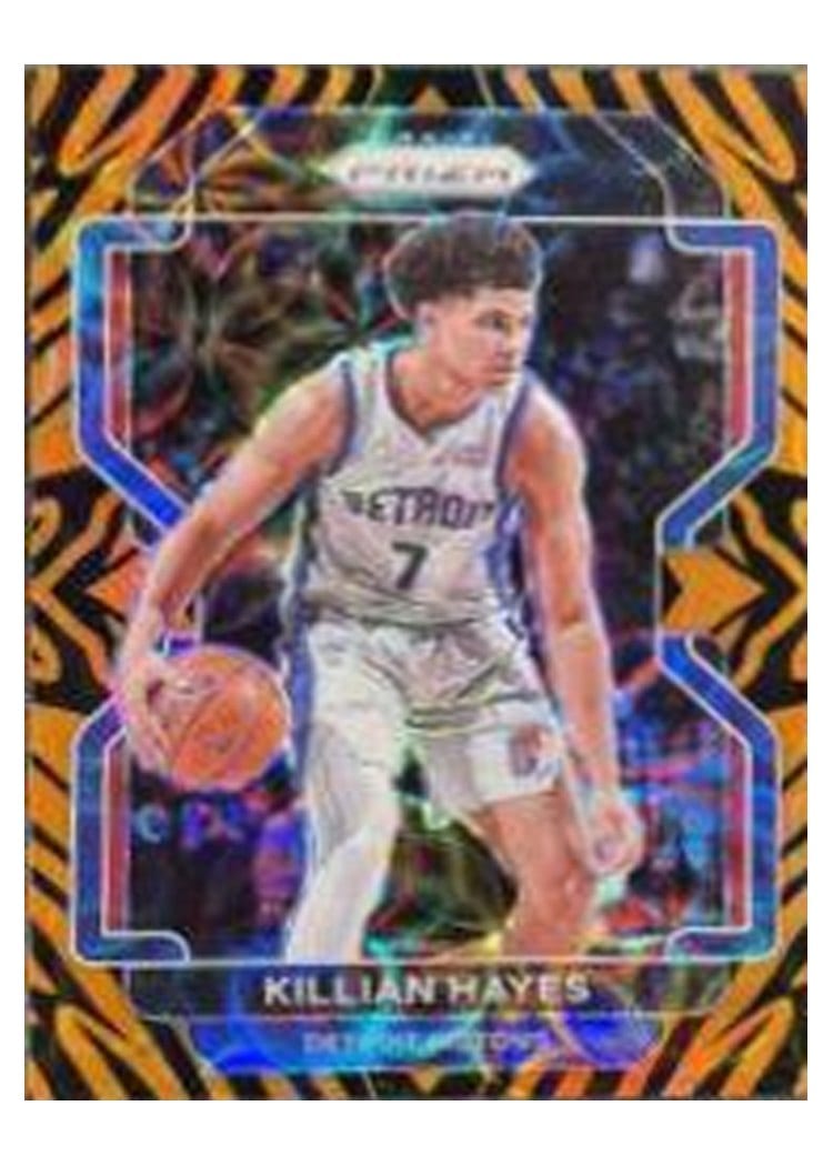 2021-22 Panini Prizm Base Set Killian Hayes #101 card