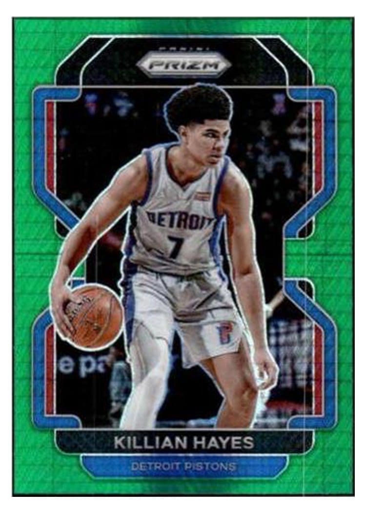 2021-22 Panini Prizm Base Set Killian Hayes #101 card