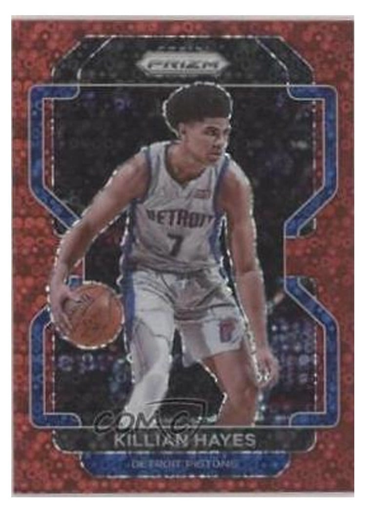 2021-22 Panini Prizm Base Set Killian Hayes #101 card