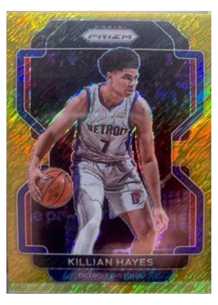 2021-22 Panini Prizm Base Set Killian Hayes #101 card