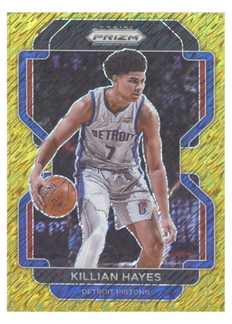 2021-22 Panini Prizm Base Set Killian Hayes #101 card
