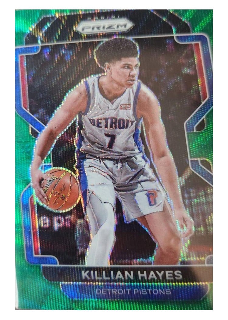 2021-22 Panini Prizm Base Set Killian Hayes #101 card