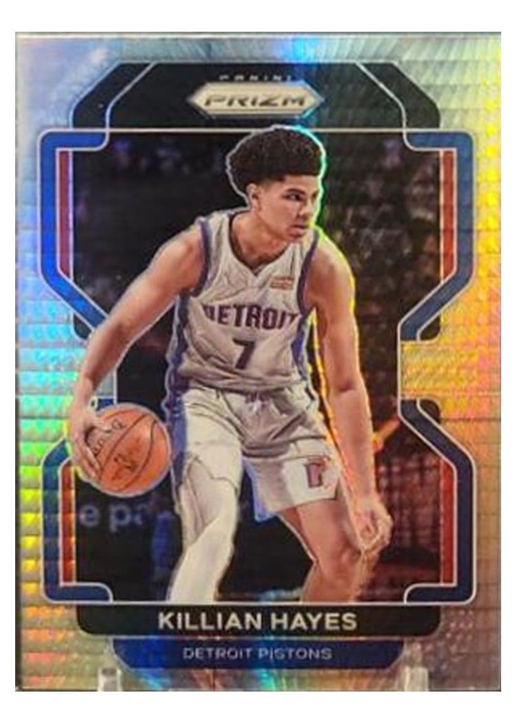 2021-22 Panini Prizm Base Set Killian Hayes #101 card