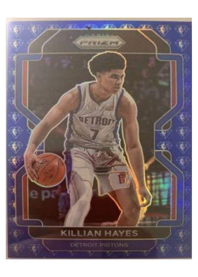 2021-22 Panini Prizm Base Set Killian Hayes #101 card