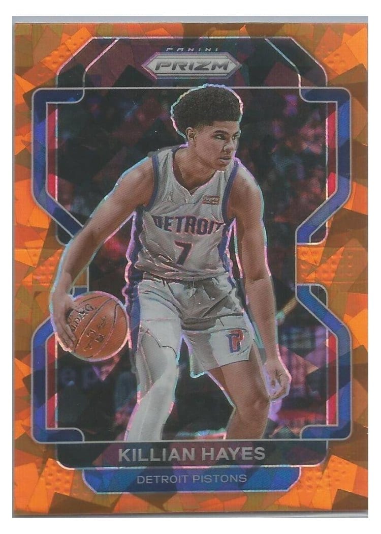 2021-22 Panini Prizm Base Set Killian Hayes #101 card