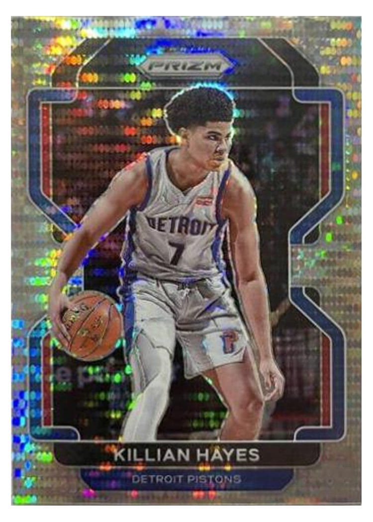 2021-22 Panini Prizm Base Set Killian Hayes #101 card
