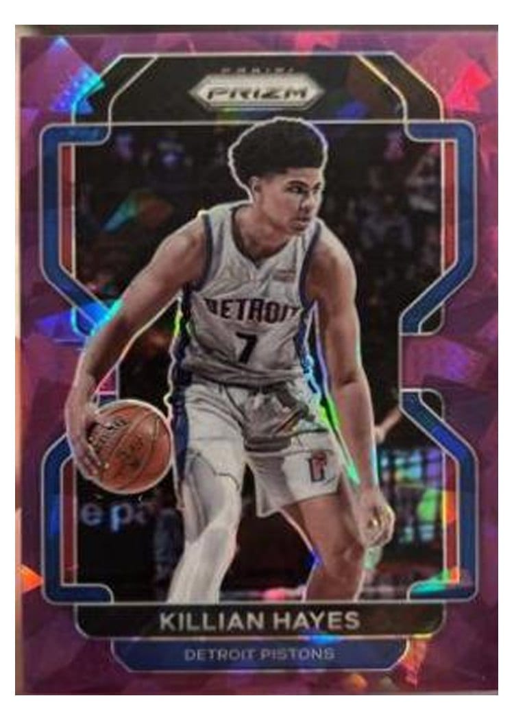 2021-22 Panini Prizm Base Set Killian Hayes #101 card