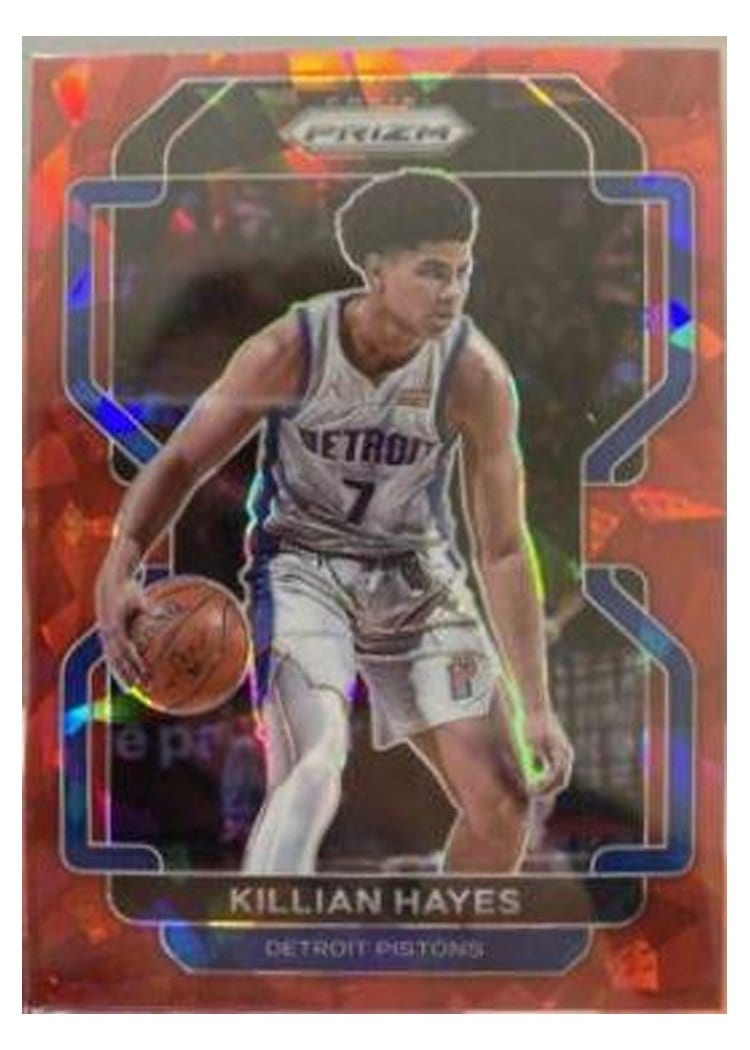 2021-22 Panini Prizm Base Set Killian Hayes #101 card