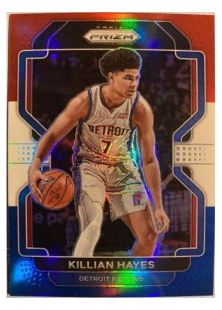 2021-22 Panini Prizm Base Set Killian Hayes #101 card