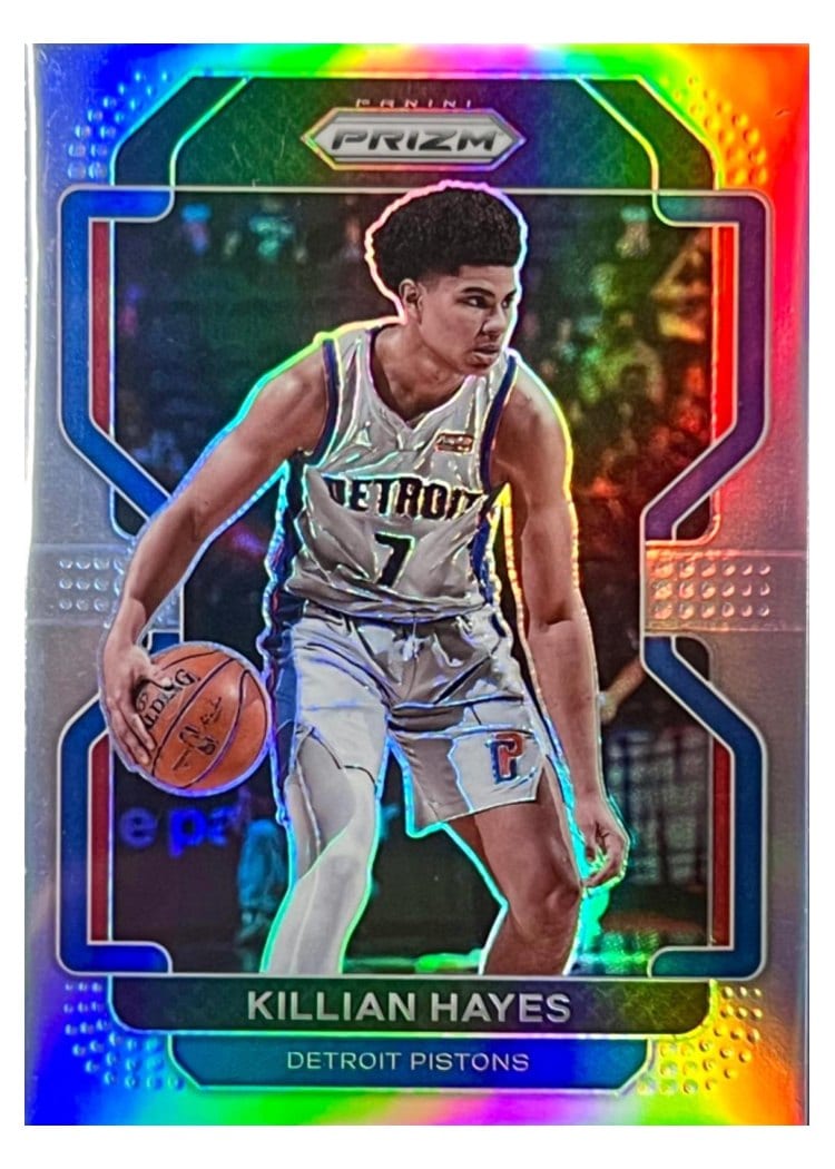 2021-22 Panini Prizm Base Set Killian Hayes #101 card