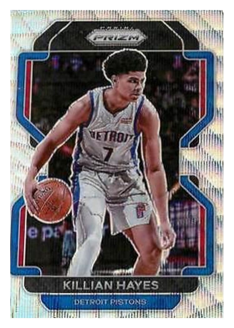 2021-22 Panini Prizm Base Set Killian Hayes #101 card