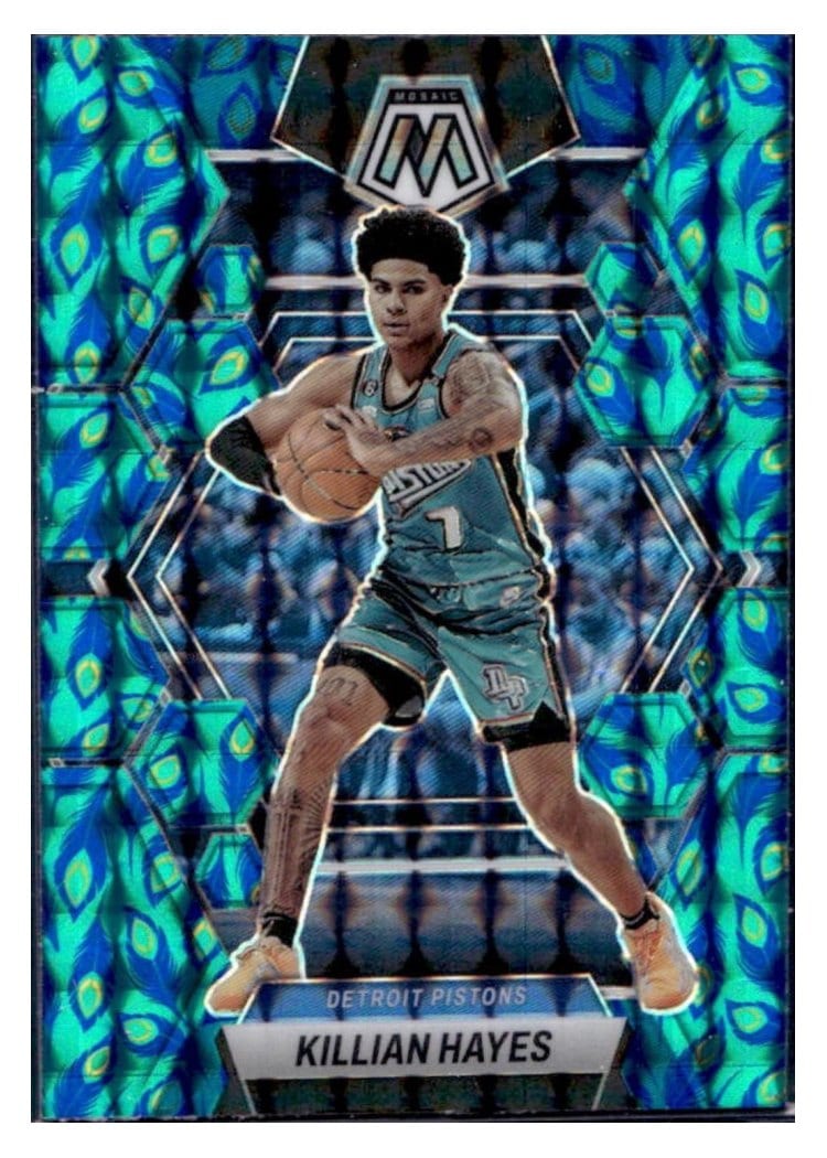 2022-23 Panini Mosaic Base Set Killian Hayes #100 card