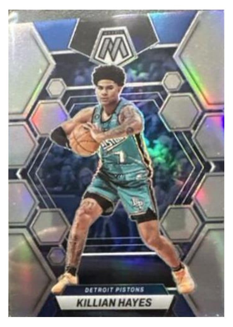 2022-23 Panini Mosaic Base Set Killian Hayes #100 card