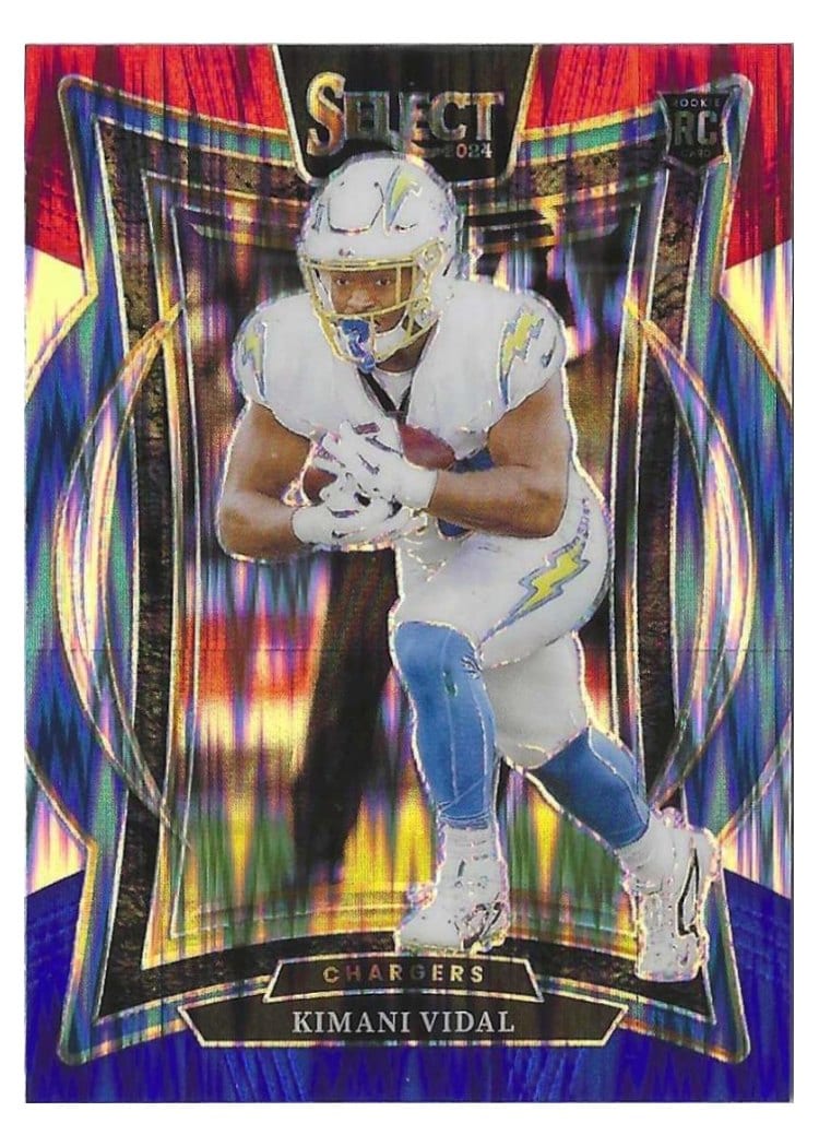 2024 Panini Select Base Set Kimani Vidal #15 card